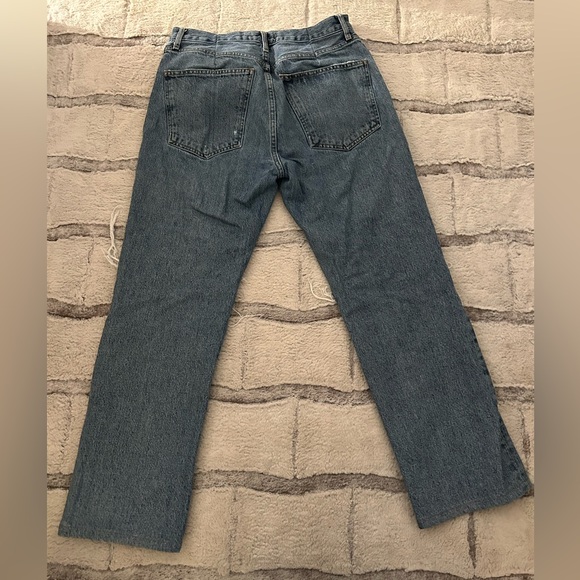 Distressed Blue Jeans - Picture 3 of 3